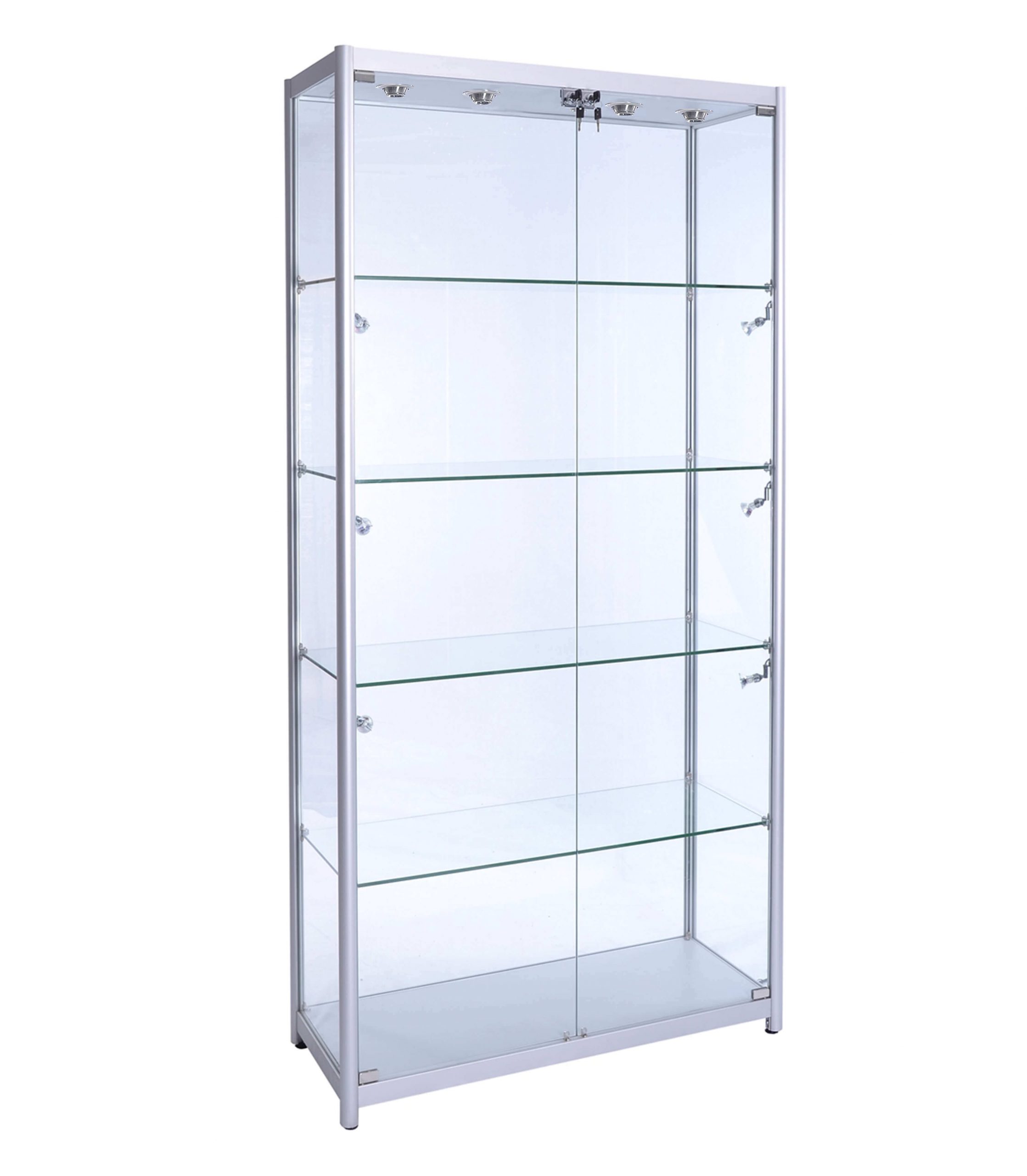 Tall Glass Display Cabinet 800mm Experts In Display Cabinets