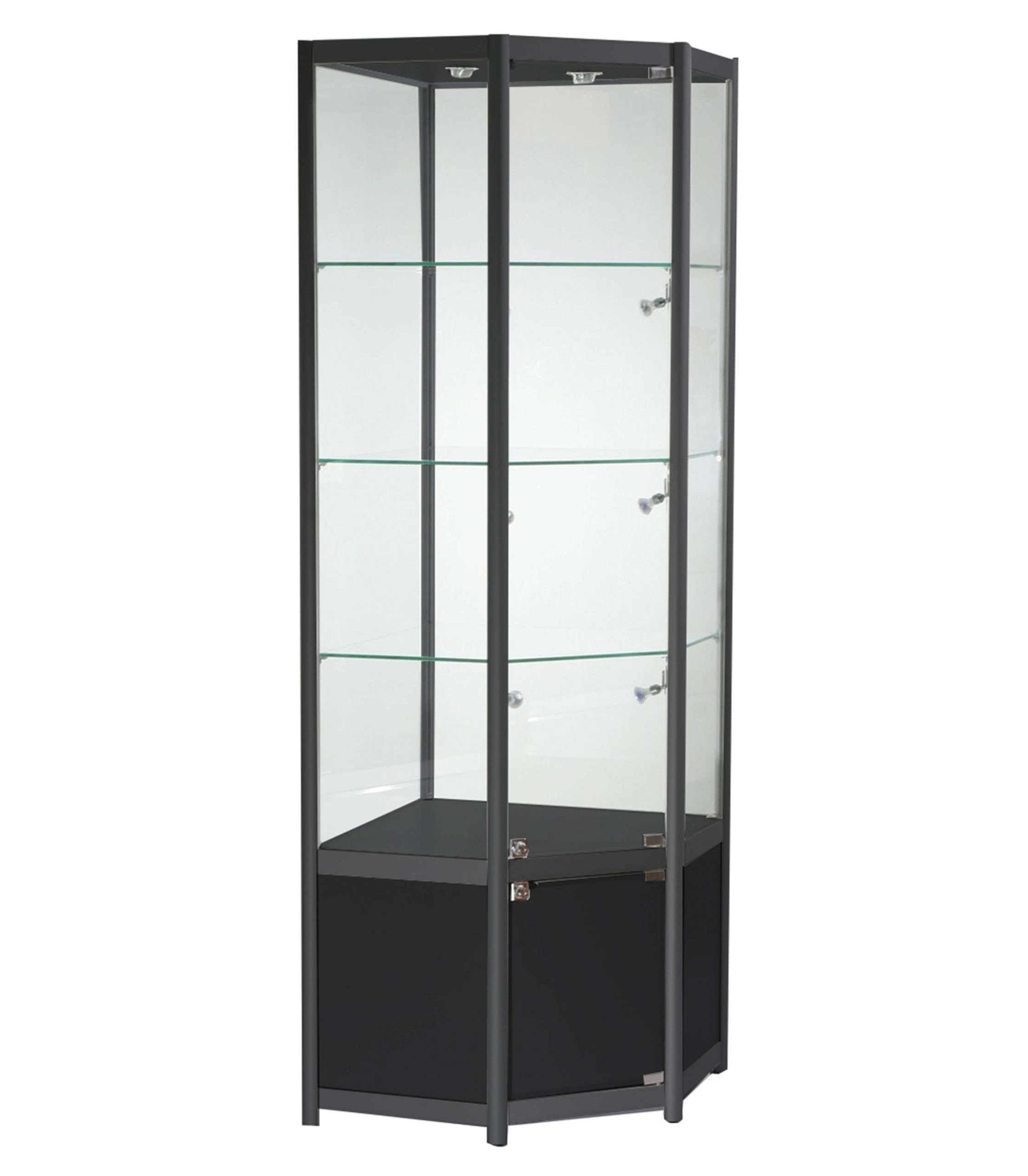 Corner Glass Storage Display Cabinet Storage Experts In