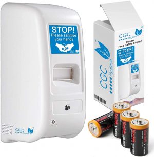 Hand Sanitiser Dispenser with Batteries